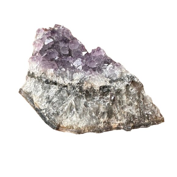 Natural Amethyst Geode Cluster 342g Purple Gemstone Crystal Specimen Rock - Picture 9 of 10